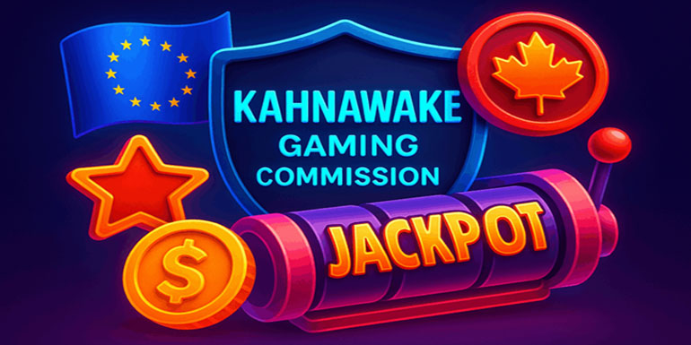 Jeu Légal avec la Kahnawake Gaming Commission