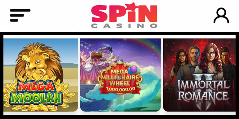 Machines à Sous Stars et Jeux à Jackpot de Spin Casino