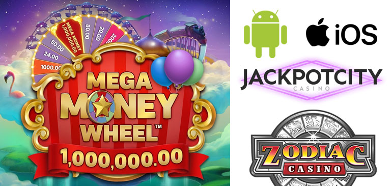 Mega Money Wheel Tours Offerts sur des Casinos en Ligne Fiables